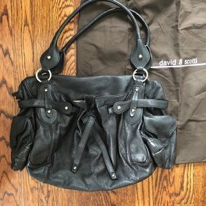 David & Scotti leather handbag